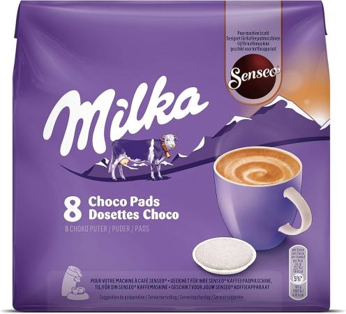 pak 8 pads Milka chocomelk