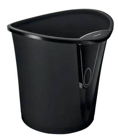 papiermand esselte basko 18 L zwart