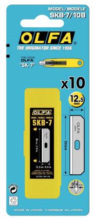 10 x cutter vervangmessen olfa 12.5 mm voor skb-7