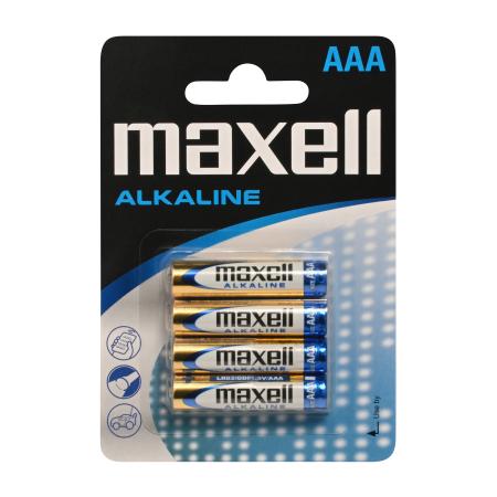 pak 4 batterij maxell lr03 aaa