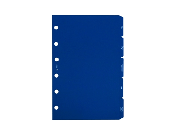 succes mini tabblad 5 delig plastiek blauw