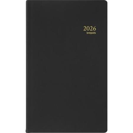 agenda breform seta gelijnd 100 x 165 mm 1d/p zwar