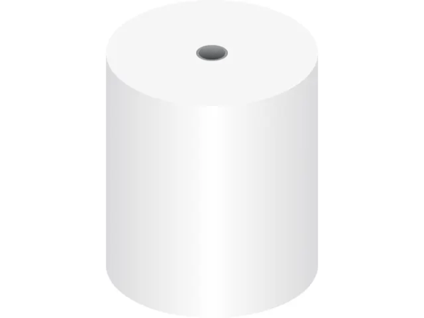 kassarol Kangaro thermisch wit 80 x 80 x 12 mm