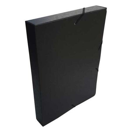 elastobox bronyl karton 320 x 450 x 40 mm zwart A3