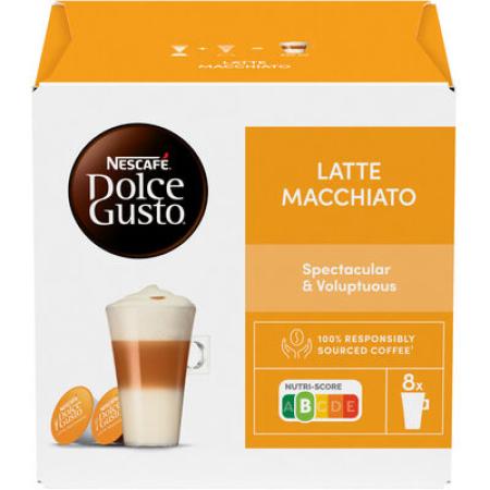 16 caps nescafe dolce gusto latte machiatto