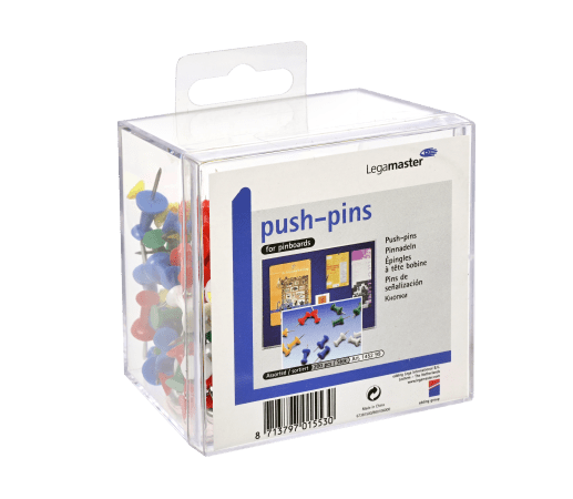legamaster assorti push pin 200 stuks