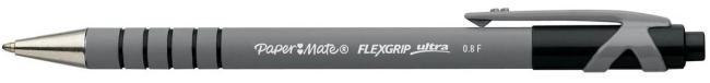balpen papermate flexgrip ultra medium zwart