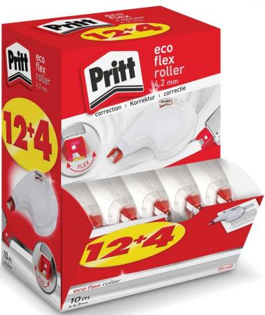 12+4 correctieroller pritt ECO wegwerp 4.2 mmx10 m