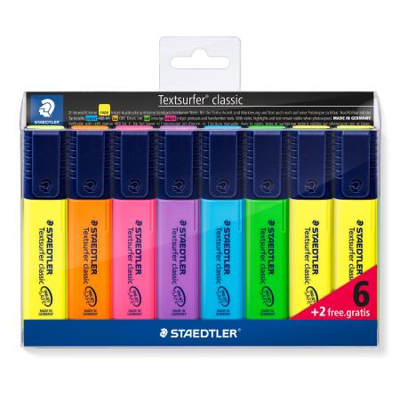 fluostift textsurfer classic 6 + 2 gratis