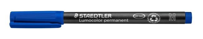 alcoholstift lumocolor OHP 317 rond blauw 1 mm