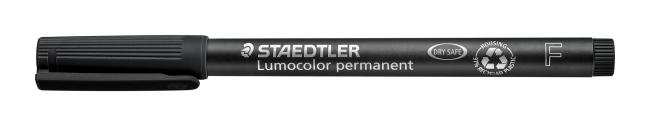 alcoholstift lumocolor 318 fijn 0.6 mm zwart