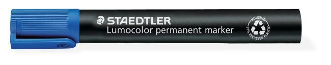 alcoholstift lumocolor 352 blauw ronde punt 2 mm