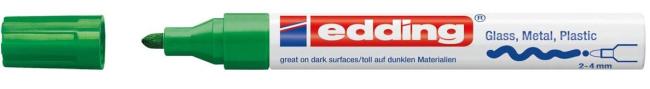 edding paint marker 750 CR groen 2 - 4 mm