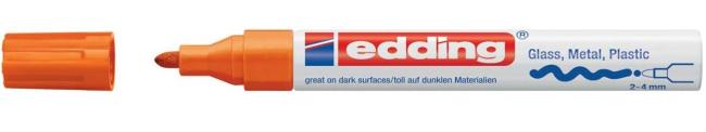 edding paint marker 750 CR oranje 2 - 4 mm