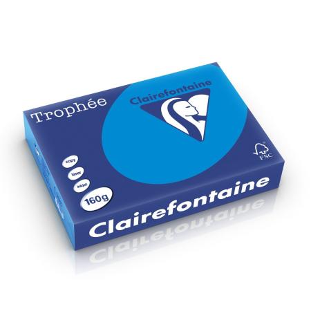 turquoise 210 x 297 mm 160 gr clairefontaine 1022