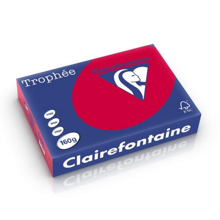kersenrood 210 x 297 mm 160 gr clairefontaine 1016