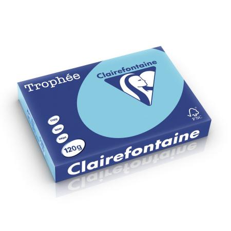 helblauw 210 x 297 mm 120 gr clairefontaine 1282