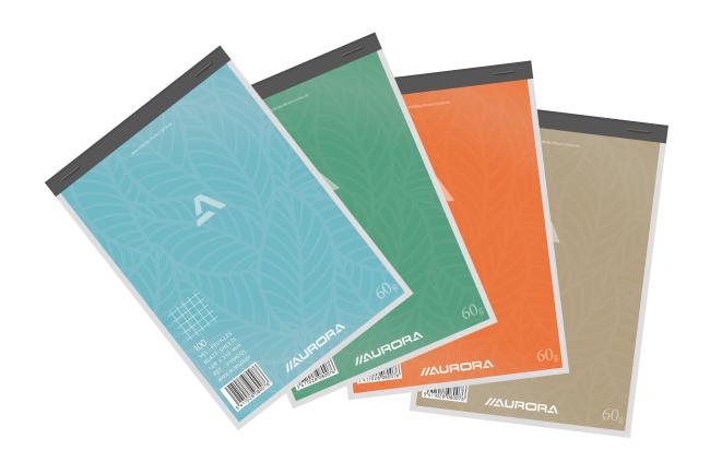 notablok 148 x 210 mm (A5) geruit 60 gr kopgeniet