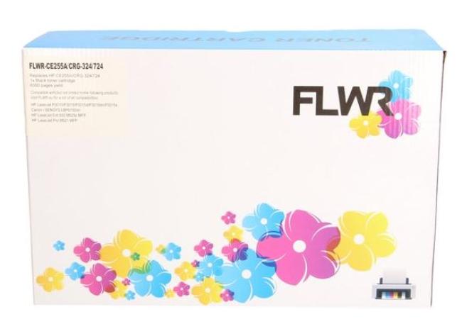 FLWR toner HP CE255A zwart 6000 pag