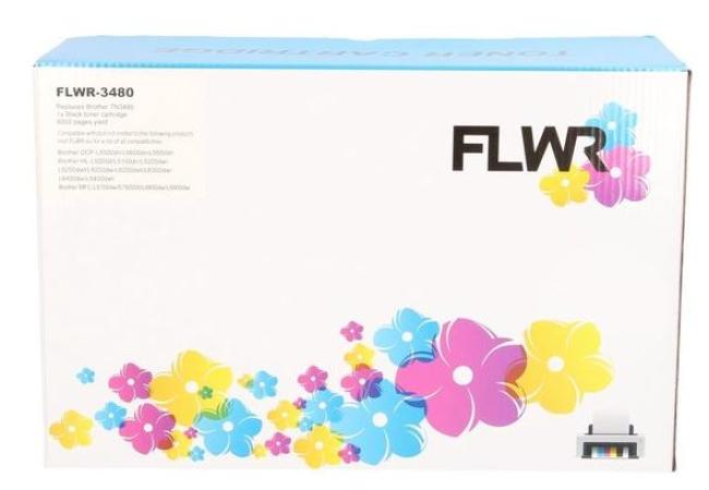 FLWR toner Brother TN3480 zwart 8000 pag