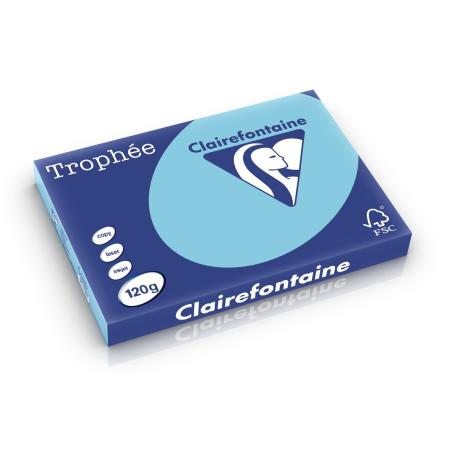 helblauw 297 x 420 mm 120 gr clairefontaine 1342