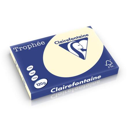 creme 297 x 420 mm 120 gr clairefontaine 1302