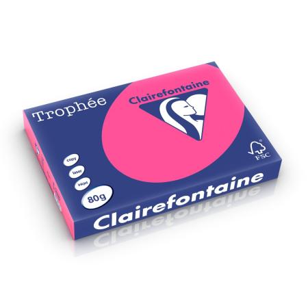 fluo roze 297 x 420 mm 80 gr clairefontaine 2888