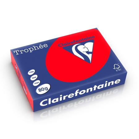 koraalrood 210 x 297 mm 80 gr clairefontaine 8175