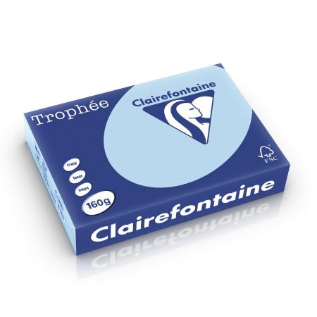 blauw 210 x 297 mm 160 gr clairefontaine 1106