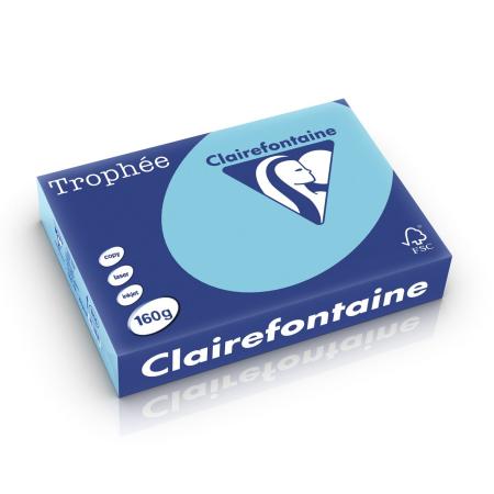 helblauw 210 x 297 mm 160 gr clairefontaine 1105
