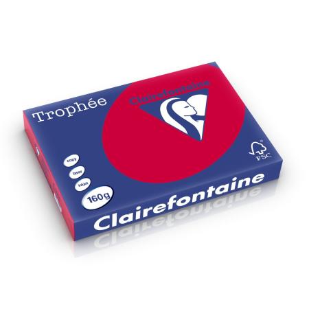kersenrood 297 x 420 mm 160 gr clairefontaine 1044