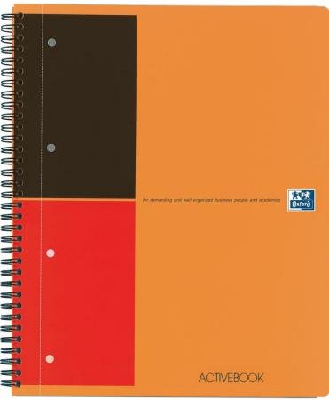 oxford int activebook A4+ gelijnd pp oranje