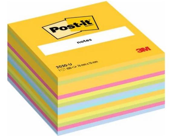 post-it notes kubus 76 x 76 mm  ultra colors