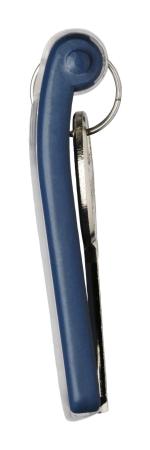 pak van 6 sleutelhanger durable clip blauw