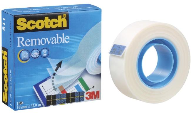 plakband scotch magic tape 19mm x 33m removable