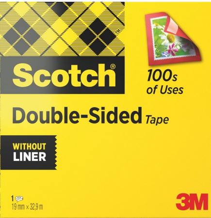 plakband dubbelzijdig scotch 665 19 mm x 33 m K76