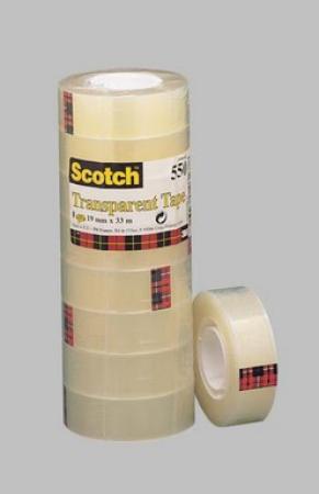 pak 8 plakband Scotch 550 19 mm x 33 m